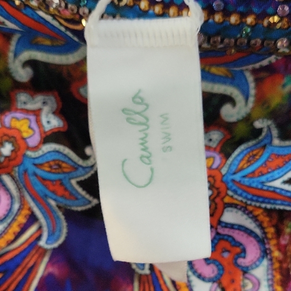 Colorful Patterned Bikini Bottom - Picture 3 of 5